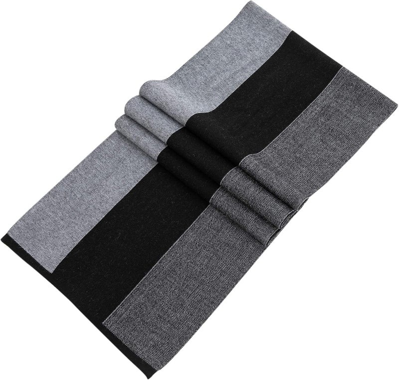 Lallier Men's Merino Wool Scarf, Long Winter Neckwear with Gift Box - Image 4